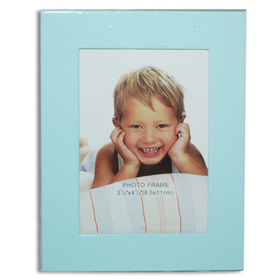 "Magnetic Photo Frame - Blue color - Click here to View more details about this Product